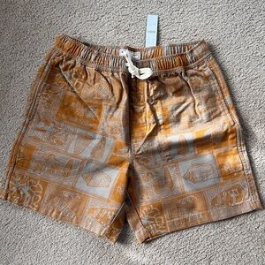 J. Crew Wallace and Barnes block print 6” short